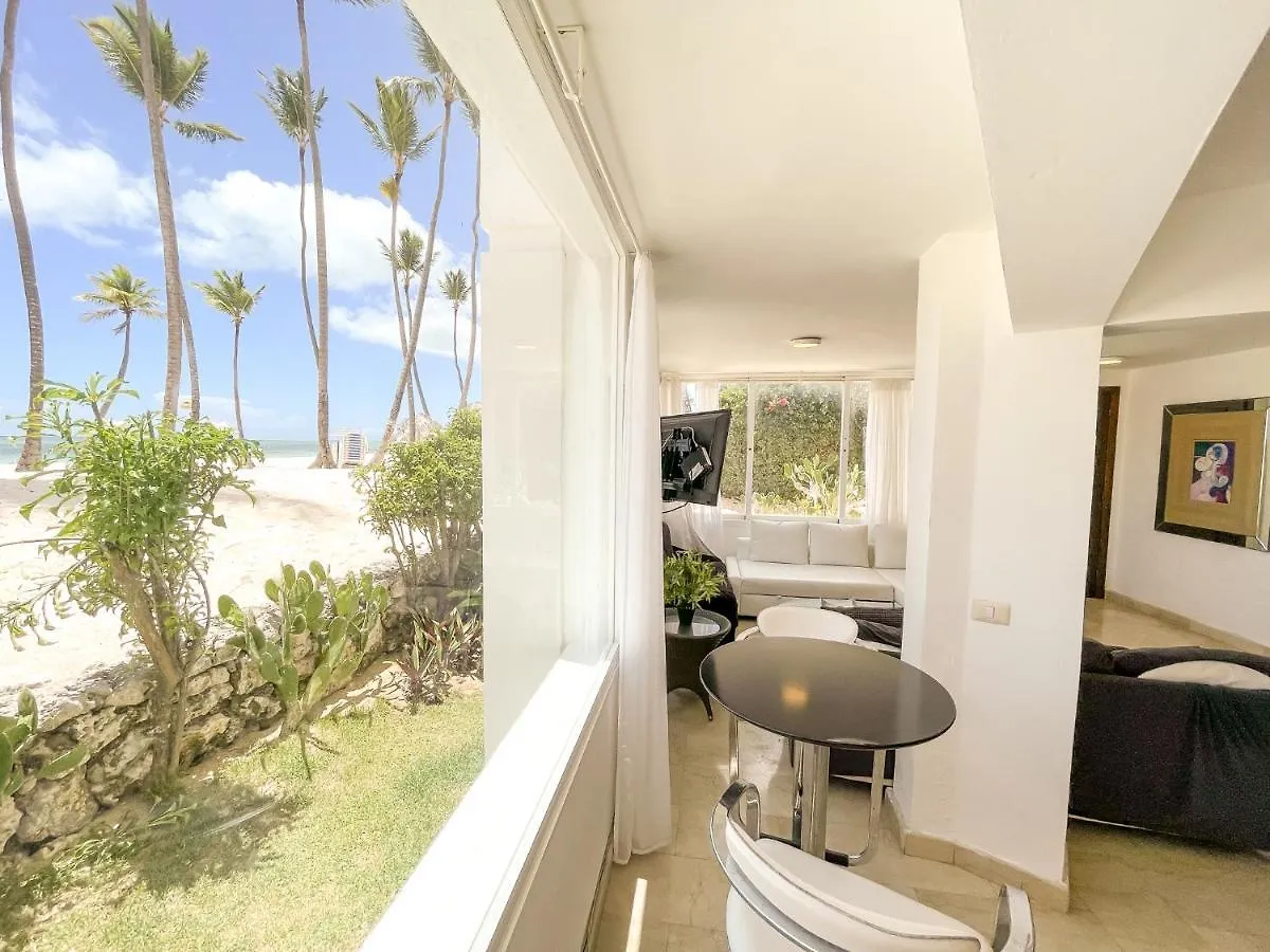 Deluxe Condo Oceanfront Sea View Apartment Wifi Bbq Beach Club & Spa Punta Cana