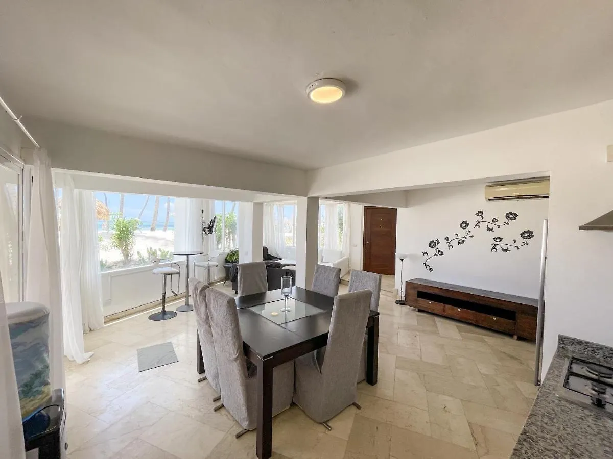 Deluxe Condo Oceanfront Sea View Apartment Wifi Bbq Beach Club & Spa Punta Cana 0*,  República Dominicana